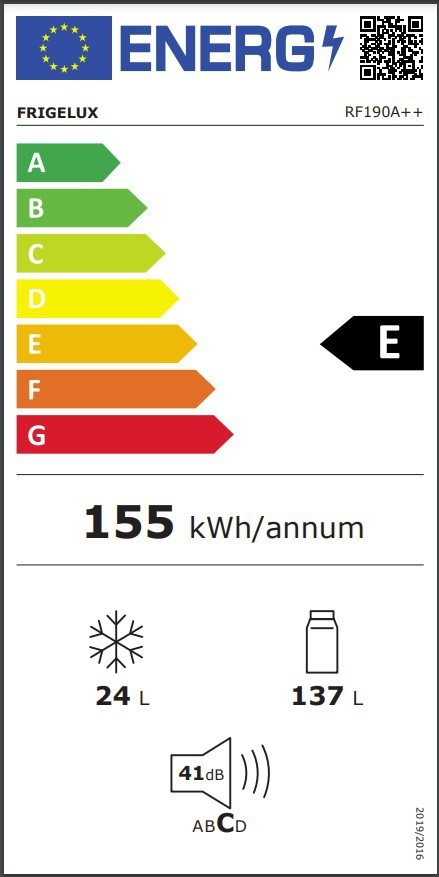 Frigelux RF190A Jääkaappi – kuva 3