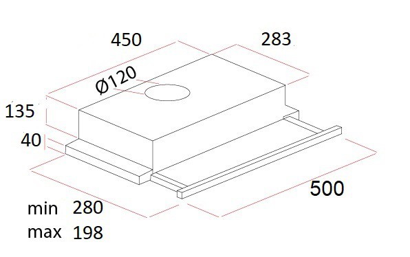 Schlosser RH15-50W Liesituuletin – kuva 1