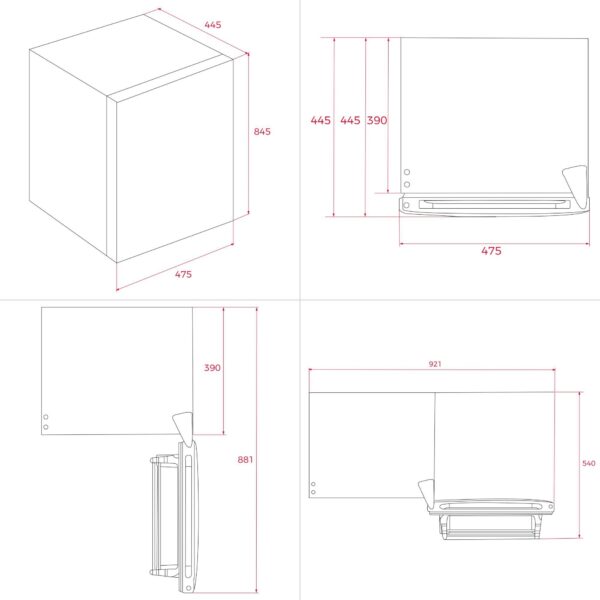 Teka RSR10138WH Jääkaappi – kuva 4