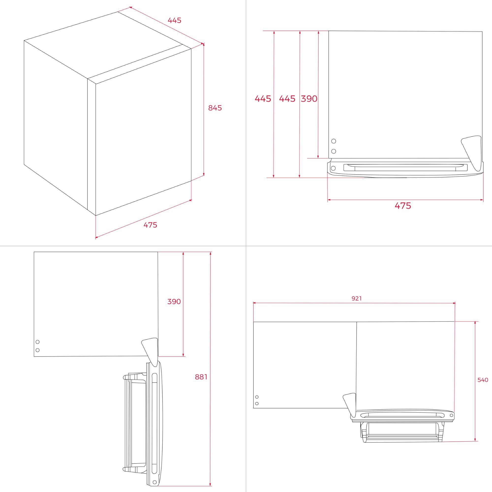 Teka RSR10138WH Jääkaappi – kuva 4