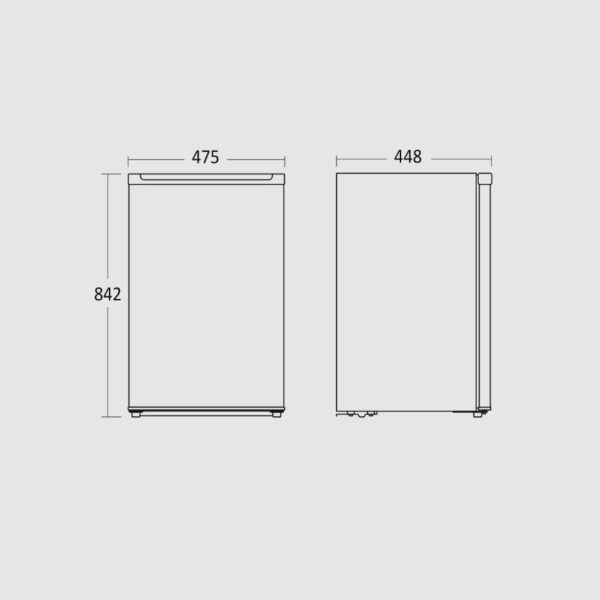 Scandomestic SKS92WE Jääkaappi – kuva 1