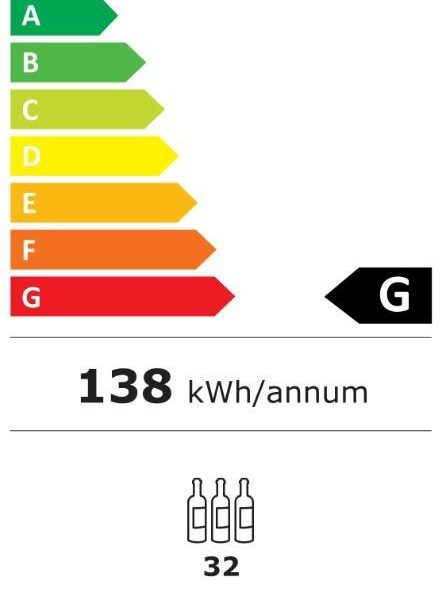 La Sommeliere SLS32DZB Viinikaappi – kuva 5