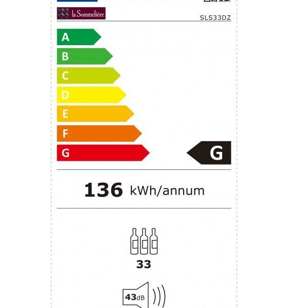 La Sommeliere SLS33DZ Viinikaappi – kuva 2