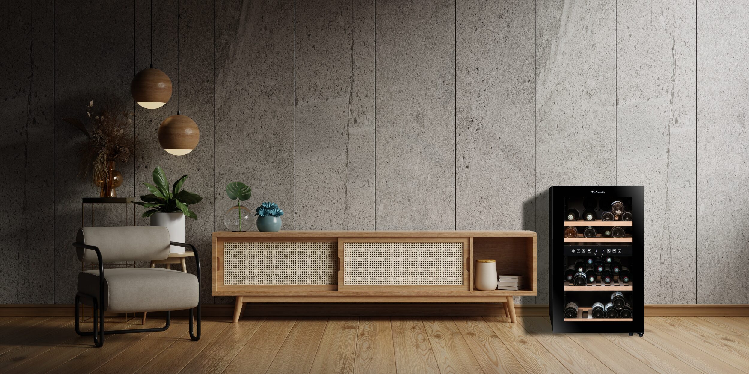 La Sommeliere SLS45DZ Viinikaappi – kuva 3