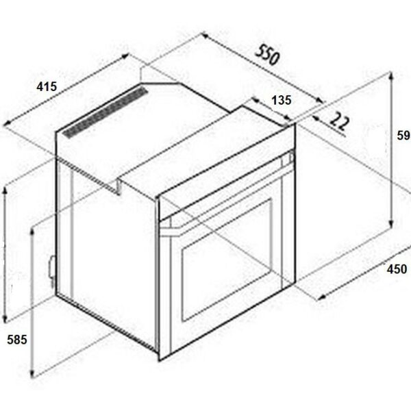 Starkke STM45WH Uuni – kuva 2