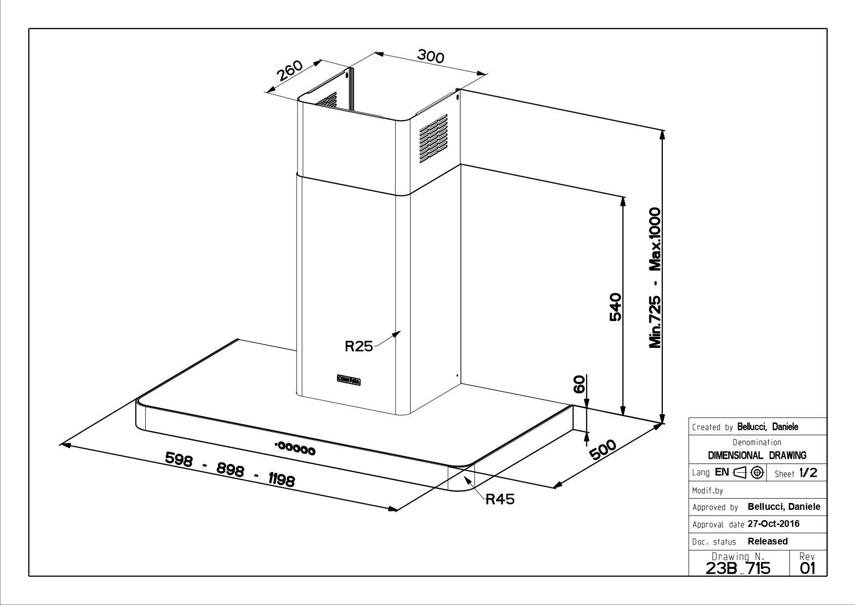 Faber T-LIGHT-90_WH Liesituuletin – kuva 3