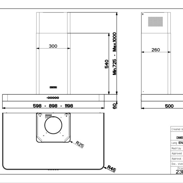 Faber T-LIGHT-90_WH Liesituuletin – kuva 2