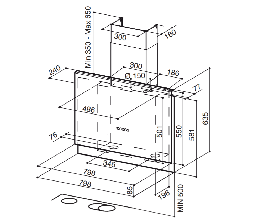 Faber TALIKAOC Liesituuletin – kuva 1