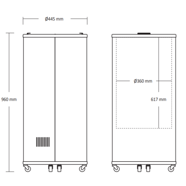 Scandomestic TK66BE Tynnyrijääkaappi – kuva 1