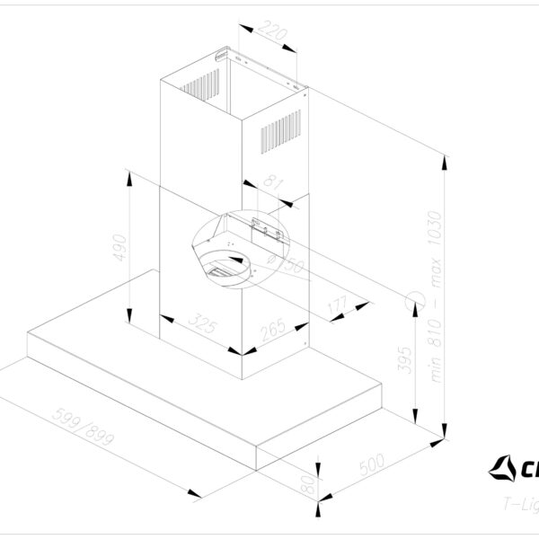 Ciarko Design TLIGHT60 Liesituuletin – kuva 5