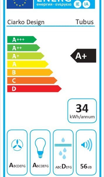 Ciarko Design TUBUSXSL Liesituuletin – kuva 4