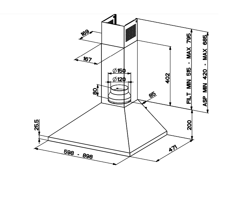 Faber VALUEX60 Liesituuletin – kuva 1