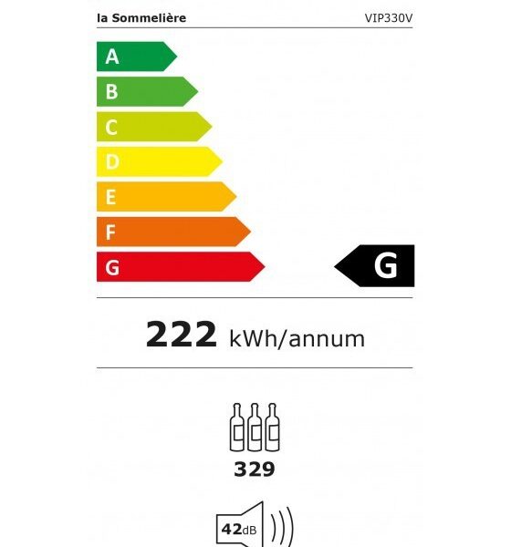 La Sommeliere VIP330V Viinikaappi – kuva 5