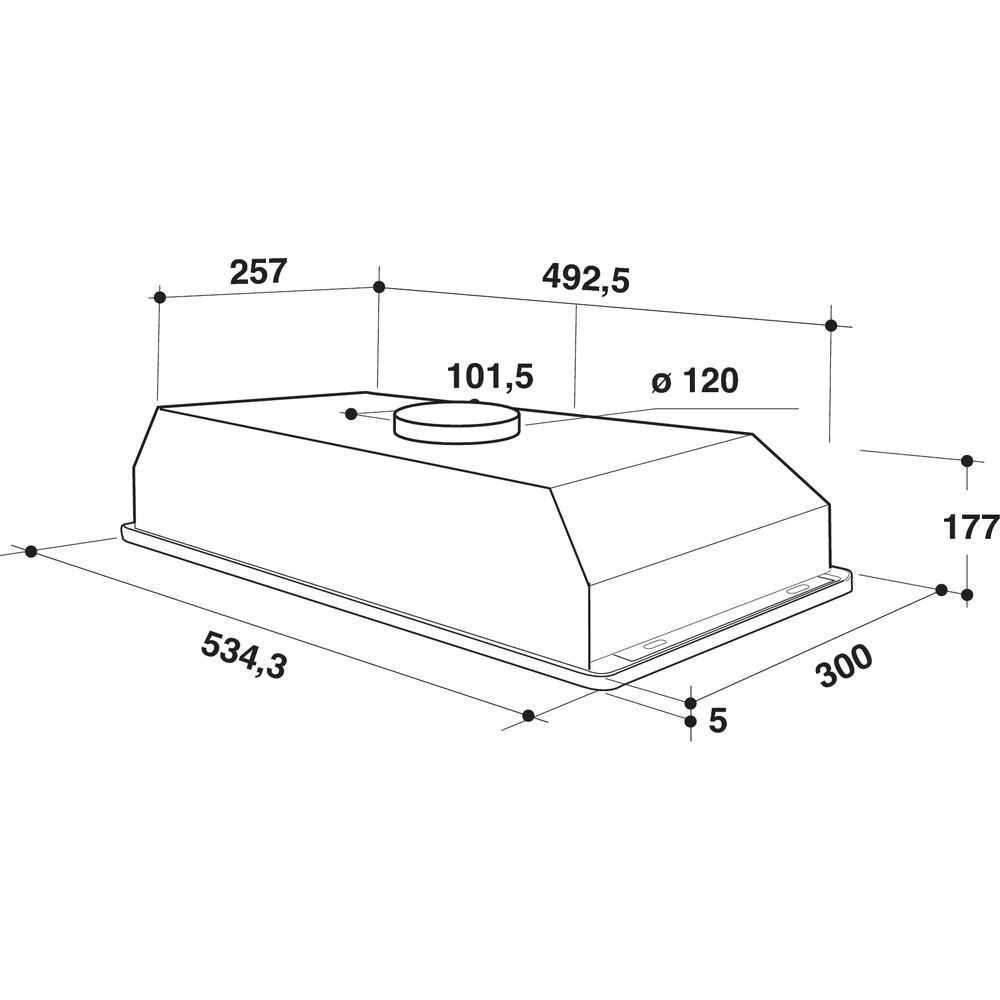 Whirlpool WCT64FLSX Liesituuletin – kuva 4