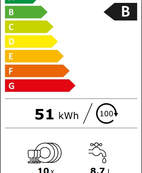 Whirlpool WH6PB10BS7A0 Astianpesukone – kuva 1
