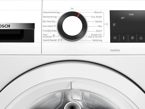 Bosch WNA134L0SN Kuivaava pyykinpesukone – kuva 1