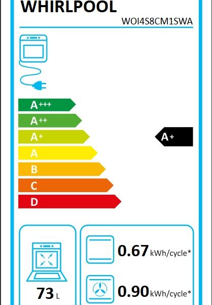 Whirlpool WOI4S8CM1SWA Uuni – kuva 1