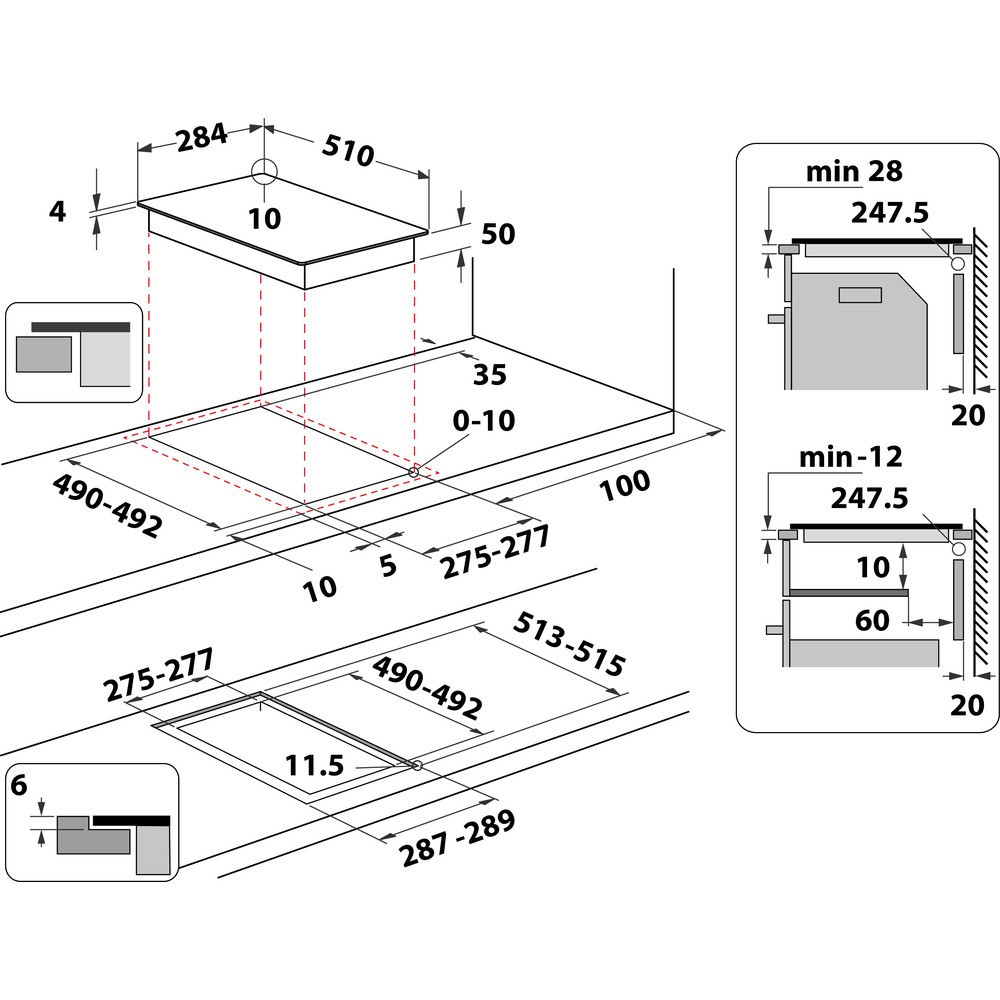 Whirlpool WSQ0530N Induktioliesitaso – kuva 2