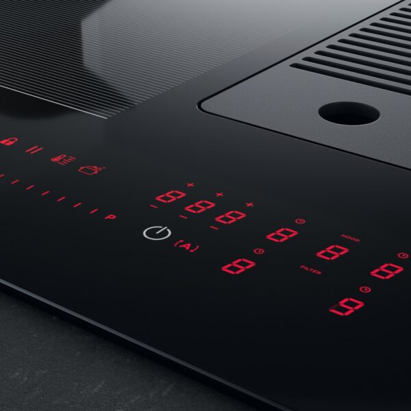 Whirlpool WVH1065BFKIT Induktiotaso liesituulettimella – kuva 3