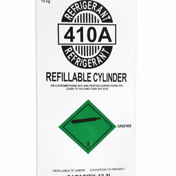 R410a kylmäaine, 10 kg pullo – kuva 1