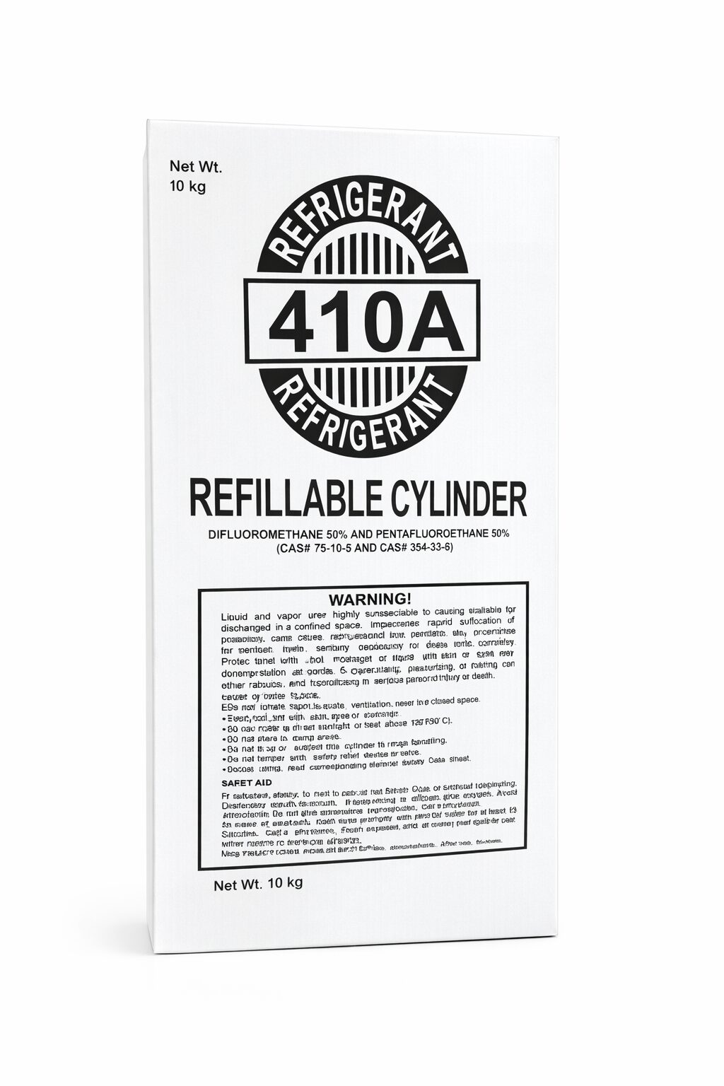 R410a kylmäaine, 10 kg pullo – kuva 2