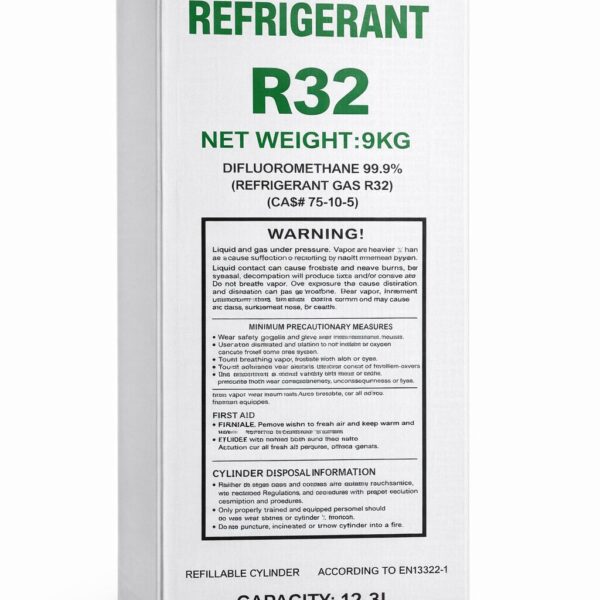 R32 kylmäaine, 9kg pullo – kuva 2