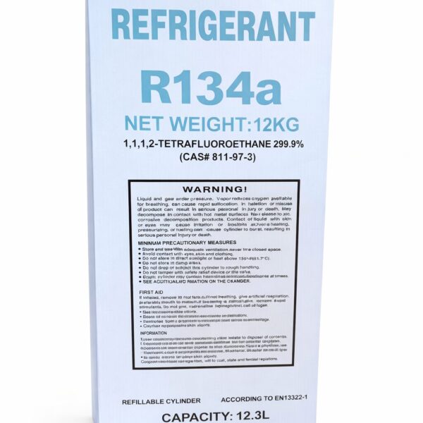 R134a kylmäaine, 12 kg pullo – kuva 1
