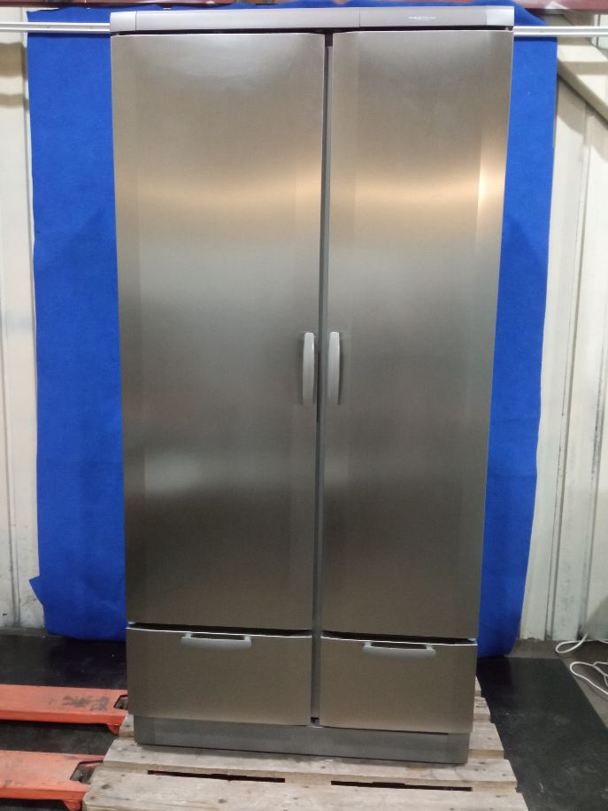 Kylmiö/pakastin Festivo 100 cf harmaa/rosteri, käytetty