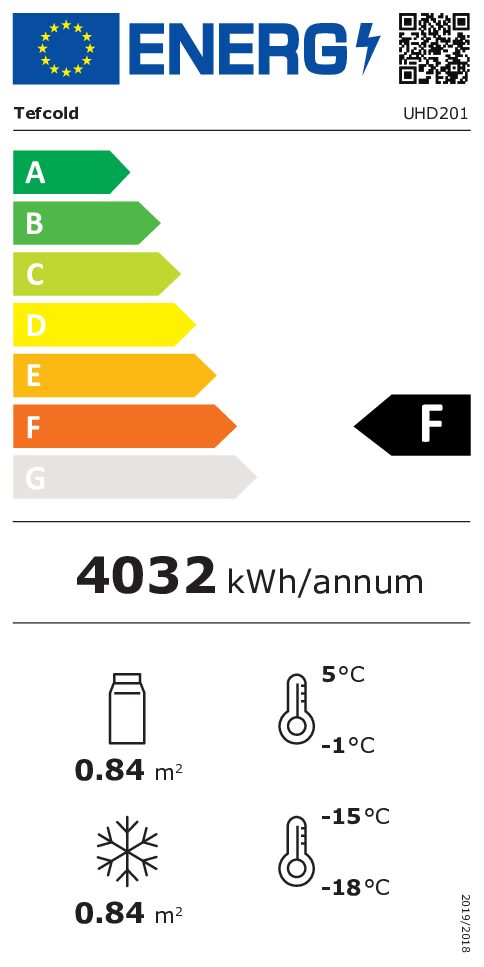 Tefcold UHD201 Kylmäallas – kuva 8