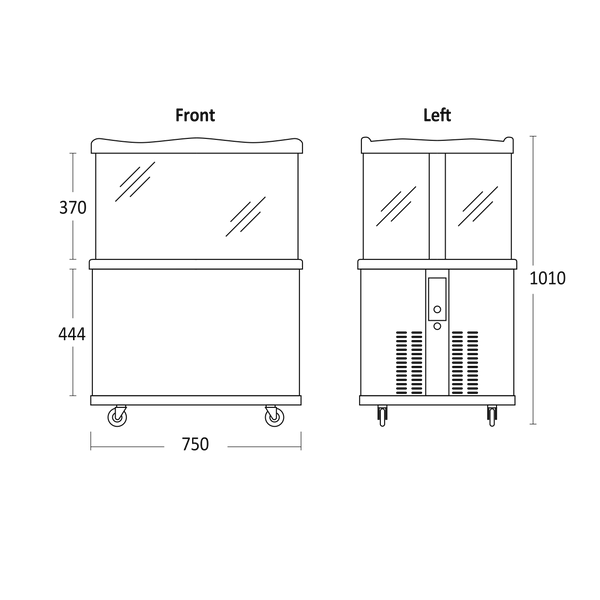 Scandomestic IM 111 E Kylmäallas - Image 2