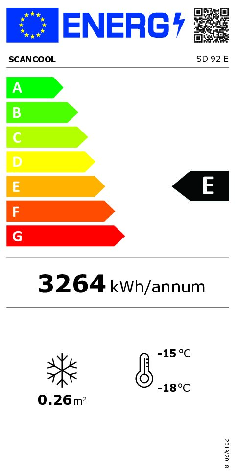 Scandomestic SD 92 E Pakastekaappi – kuva 2