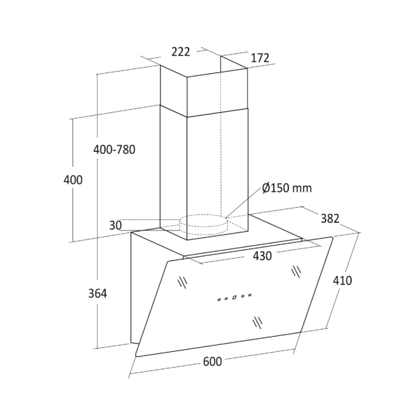 Scandomestic EMV 660 Liesituuletin – kuva 1