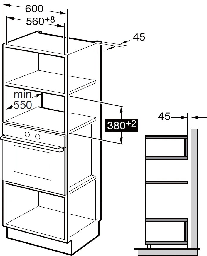 De Dietrich DMG2121A Mikroaaltouuni – kuva 2