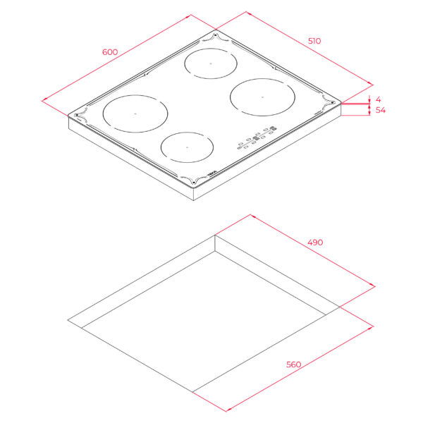 Teka IBR64040TTC Induktioliesitaso – kuva 5