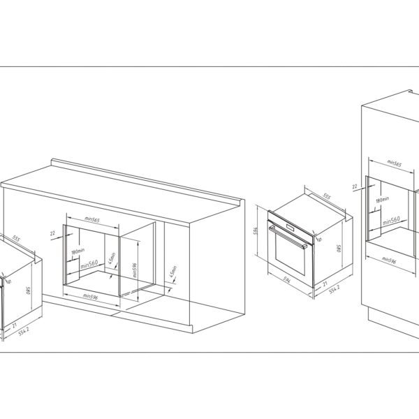 Kluge KTE2020B Uuni – kuva 2