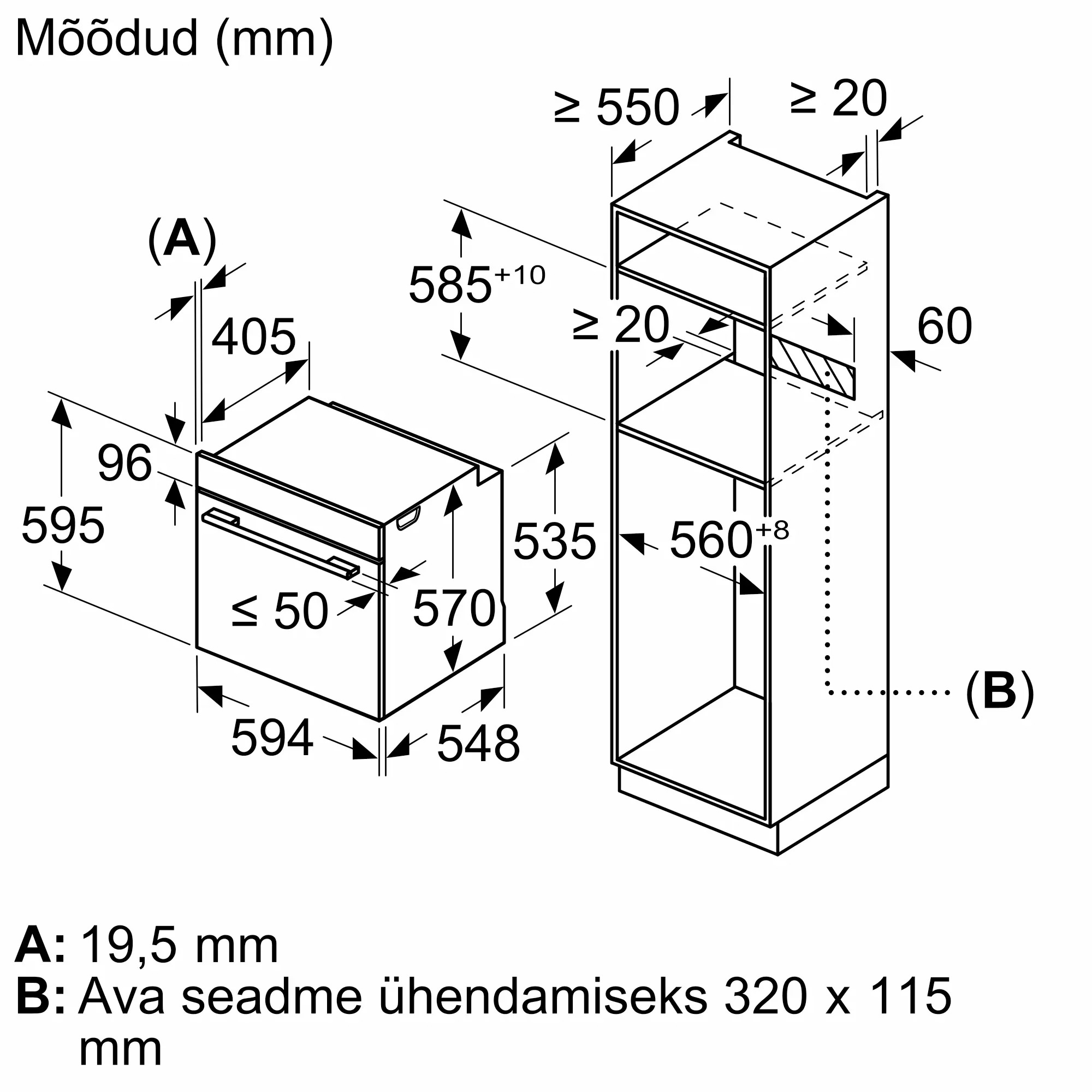 Bosch HBA571BB3 Uuni – kuva 7