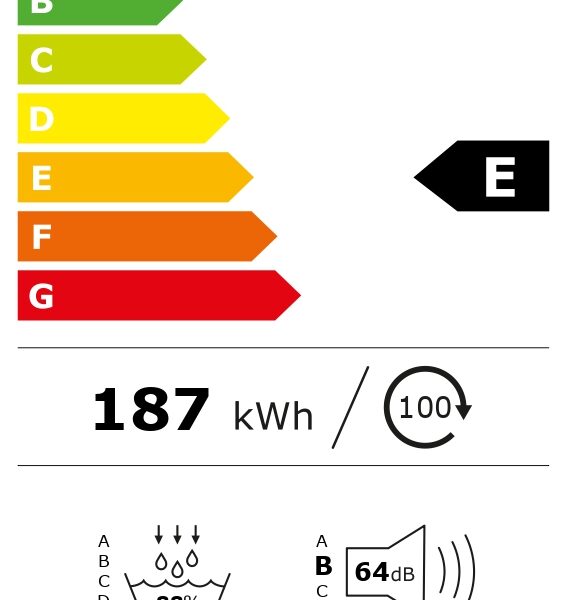 Whirlpool WPE12XWBSEE Lämpöpumppukuivausrumpu – kuva 4