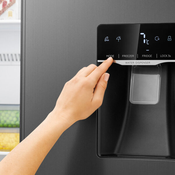 Bomann SBS7367DIX Side-by-side jääkaappi – kuva 3