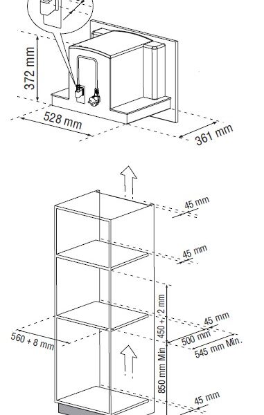De Dietrich DKD4810H Kahviautomaatti – kuva 1