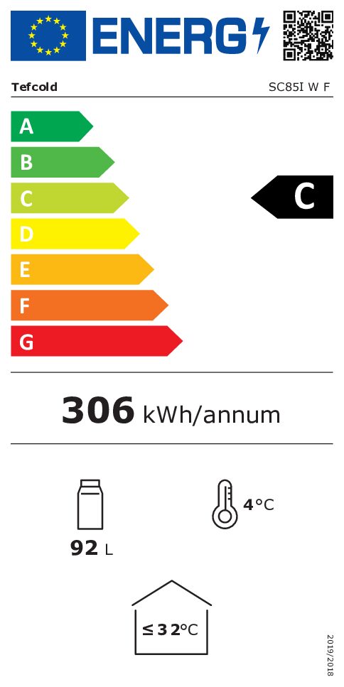 Tefcold SC85 BLACK Viinikaappi – kuva 8