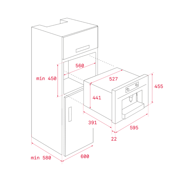 Teka CLC855GMST Kahviautomaatti – kuva 1