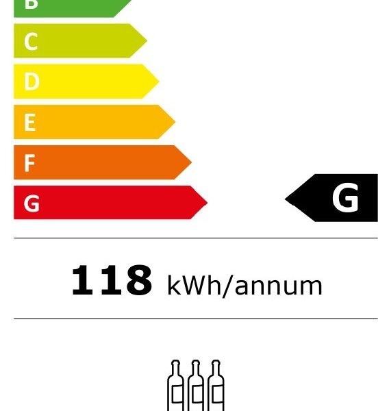 Dunavox DAUF19.58MB Viinikaappi – kuva 1