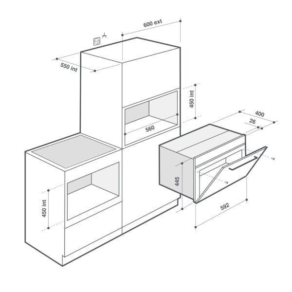 De Dietrich DKV7340A Uuni – kuva 1