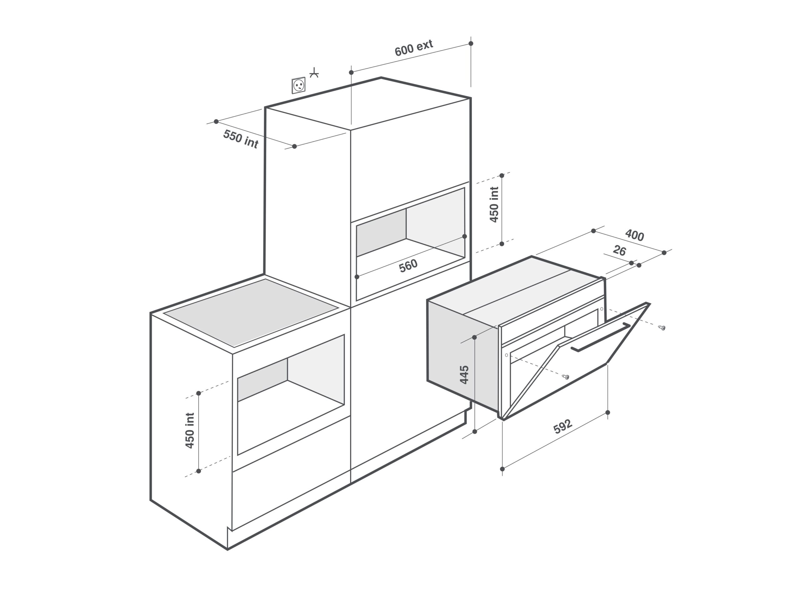 De Dietrich DKV7340A Uuni – kuva 1