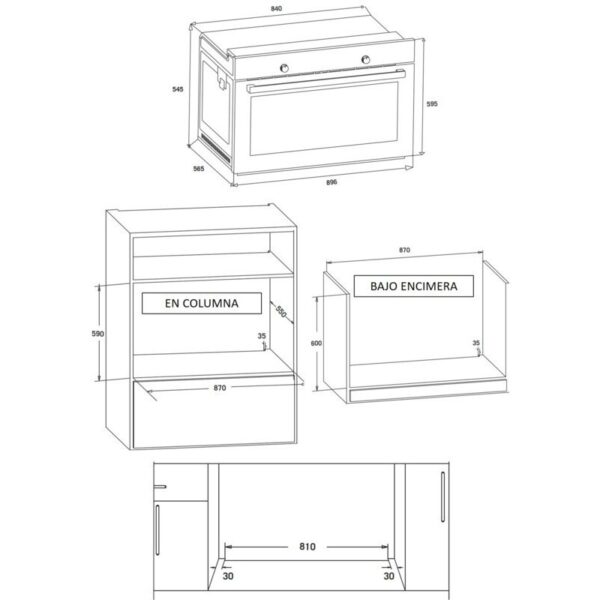De Dietrich DOE7900XE Uuni – kuva 1