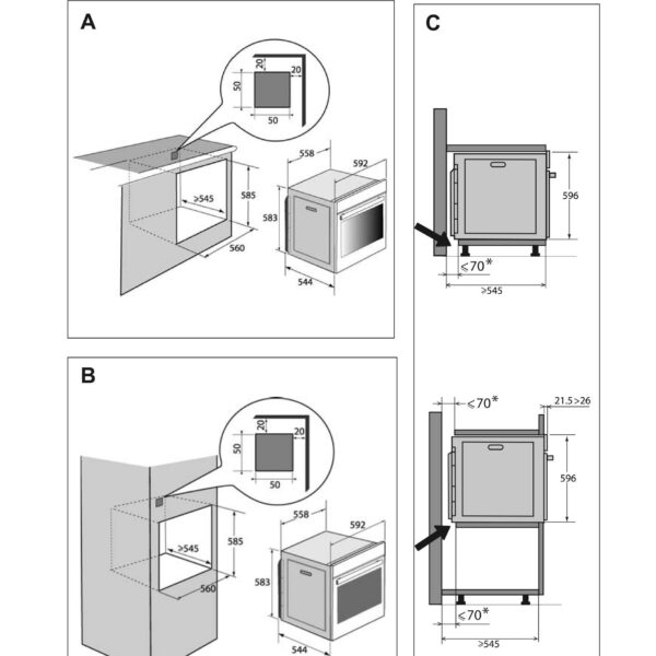 De Dietrich DOP8786A Uuni – kuva 4