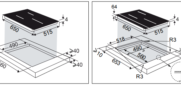 De Dietrich DPI4400B Induktioliesitaso – kuva 4