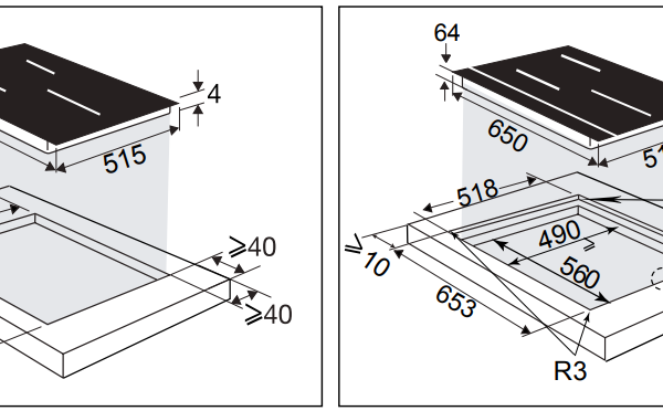 De Dietrich DPI5650AB Induktioliesitaso – kuva 1