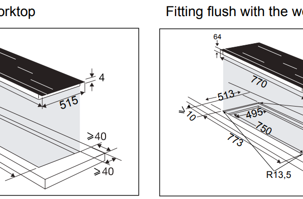 De Dietrich DPI4831BT Induktioliesitaso – kuva 1