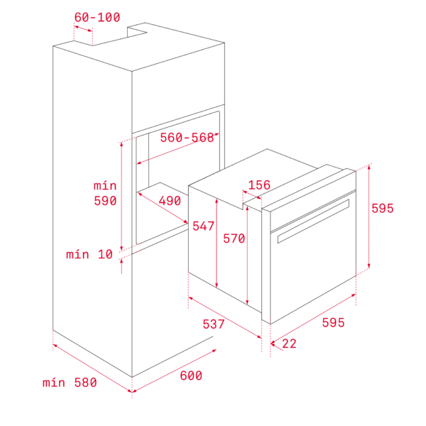 Teka HLB8600SM Uuni – kuva 4